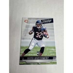 2019 Panini Prestige David Montgomery Rookie Card RC #237 Chicago Bears Lions